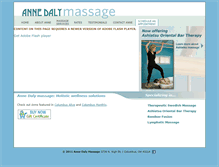 Tablet Screenshot of mycolumbusmassage.com